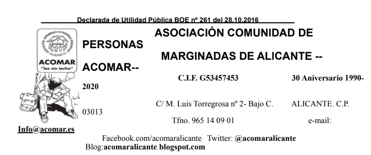 35 años de ACOMAR